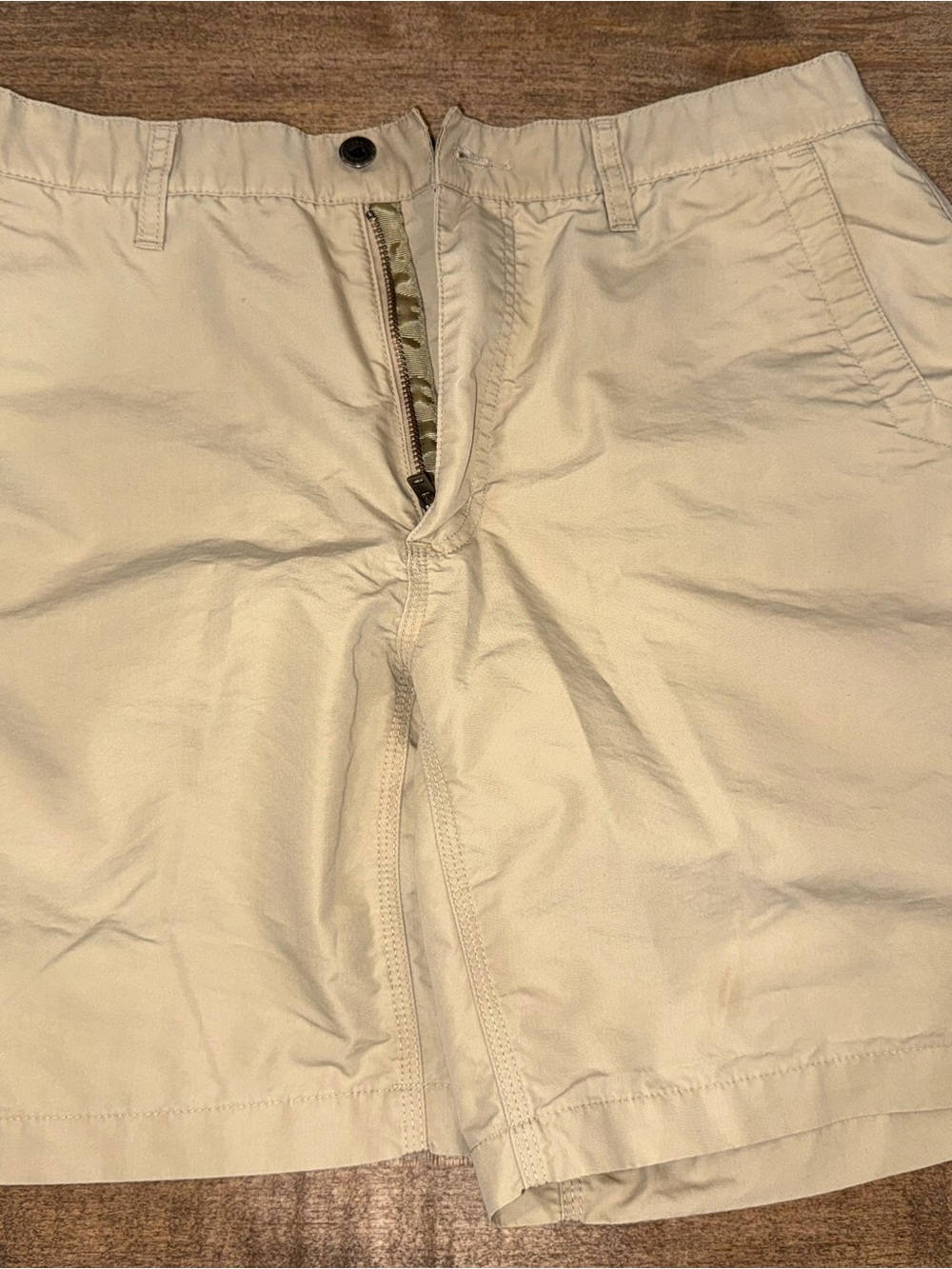 Mountain Khakis Light Tan Men’s Flat Front Shorts